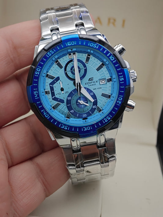 Casio Edifice Blue Chronograph